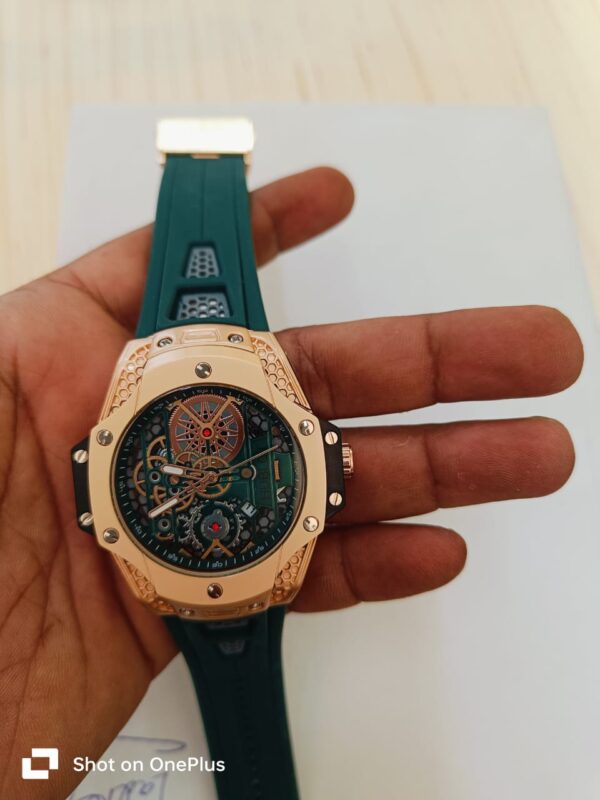 HUBLOT MENS AUTOMATIC STRAP PREMIUM WATCHES