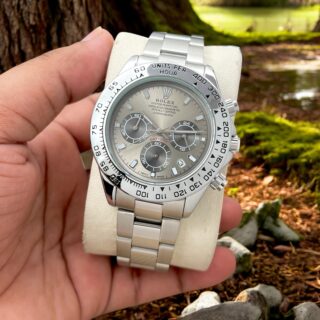 ROLEX MENS GOLD SILVER CHRONO GRAPH MENS PREMIUM EDITION WATCH