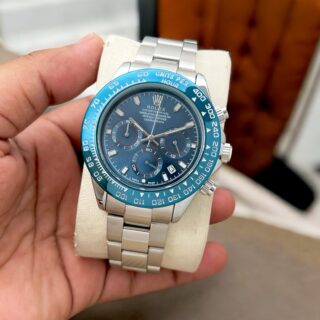 ROLEX MENS GOLD SILVER CHRONO GRAPH MENS PREMIUM EDITION WATCH