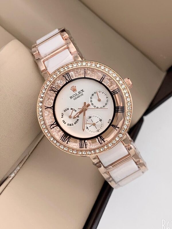ROLEX WOMENS COLOURFUL CHRONO GRAPH MENS PREMIUM EDITION WATCH