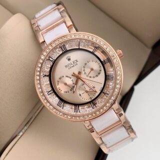 ROLEX WOMENS COLOURFUL CHRONO GRAPH MENS PREMIUM EDITION WATCH