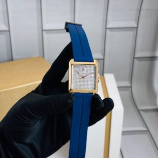 AP MENS AND WOMENS BOTH SUITED STRAP DIAMOND MODEL WATCHES