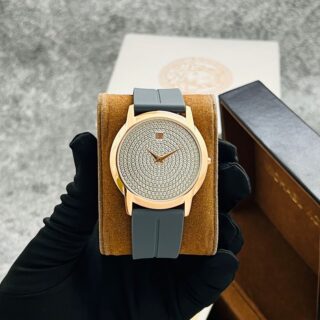 AP MENS AND WOMENS BOTH SUITED STRAP DIAMOND MODEL WATCHES