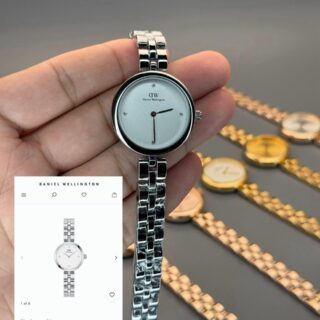 DANIEL WELLINGTON SQAURE DIAL DAILY WEAR WOMENS WATCHES STAINLESS STEEL