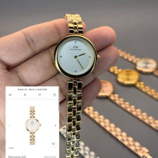 DANIEL WELLINGTON SQAURE DIAL DAILY WEAR WOMENS WATCHES STAINLESS STEEL