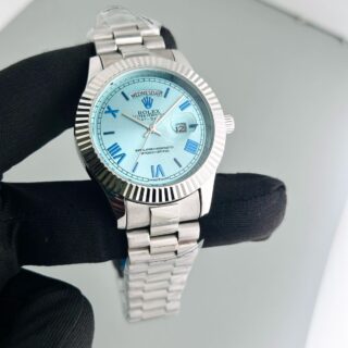 ROLEX MENS DAY DATE STAINLESS STEEL PREMIUM EDITION