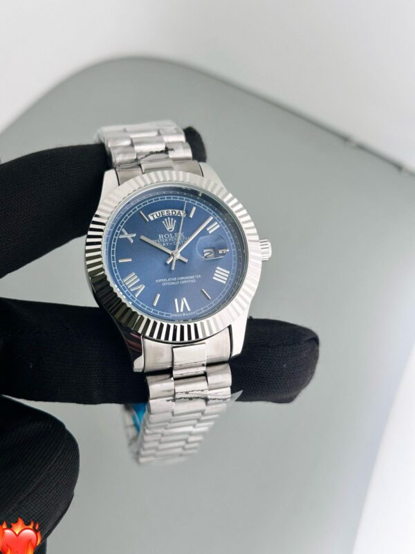ROLEX MENS DAY DATE STAINLESS STEEL PREMIUM EDITION
