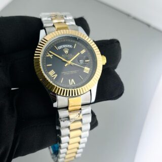 ROLEX MENS DAY DATE STAINLESS STEEL PREMIUM EDITION